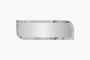 Hanah Home Espejo flotal-e 40x120x2.2 cm Éfeso y Mármol MDF Montaje Pared Ecológico